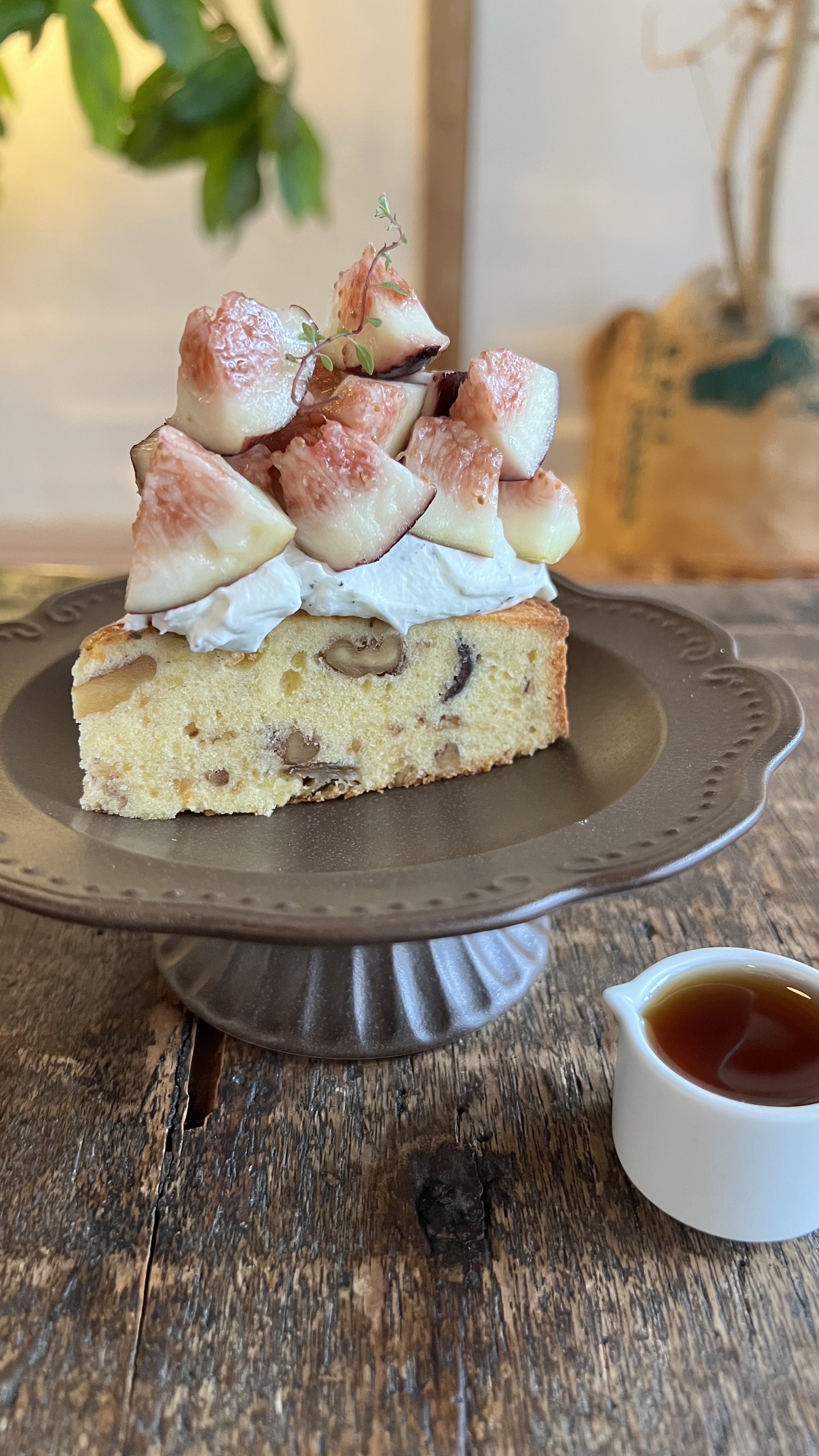 いちじくのケーキ