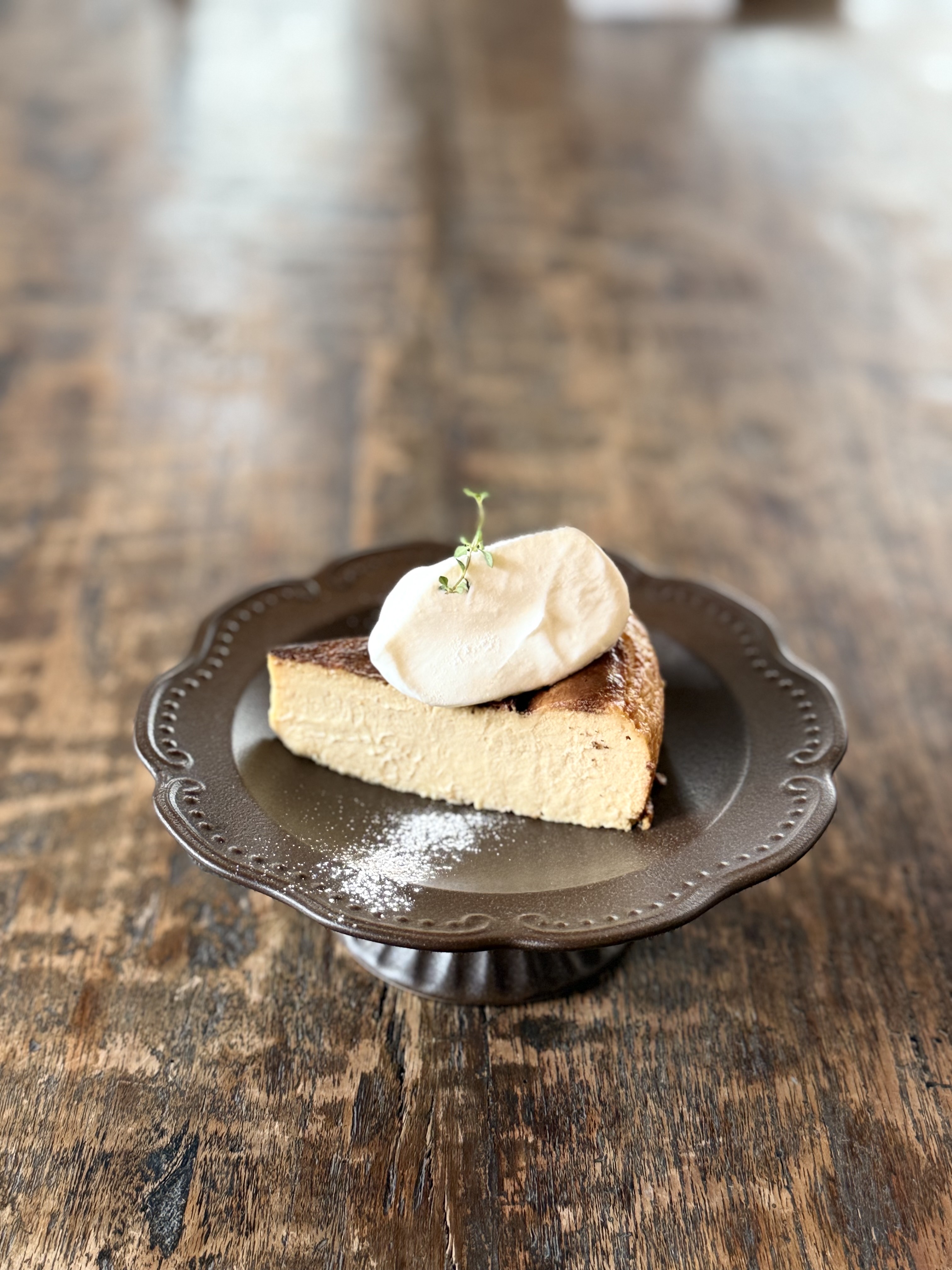 キャラメルバスクチーズケーキ
